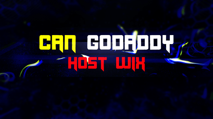 Can Godaddy Host Wix