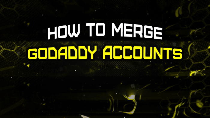 Merge GoDaddy Accounts
