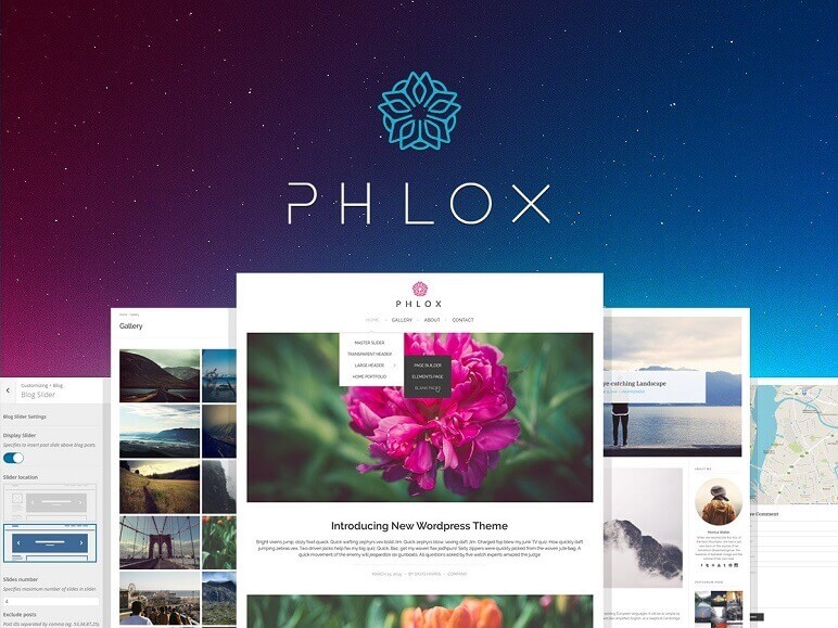 PHLOX - Best Free WordPress Themes For Business
